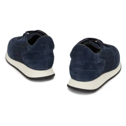 Sneakers in pelle e denim