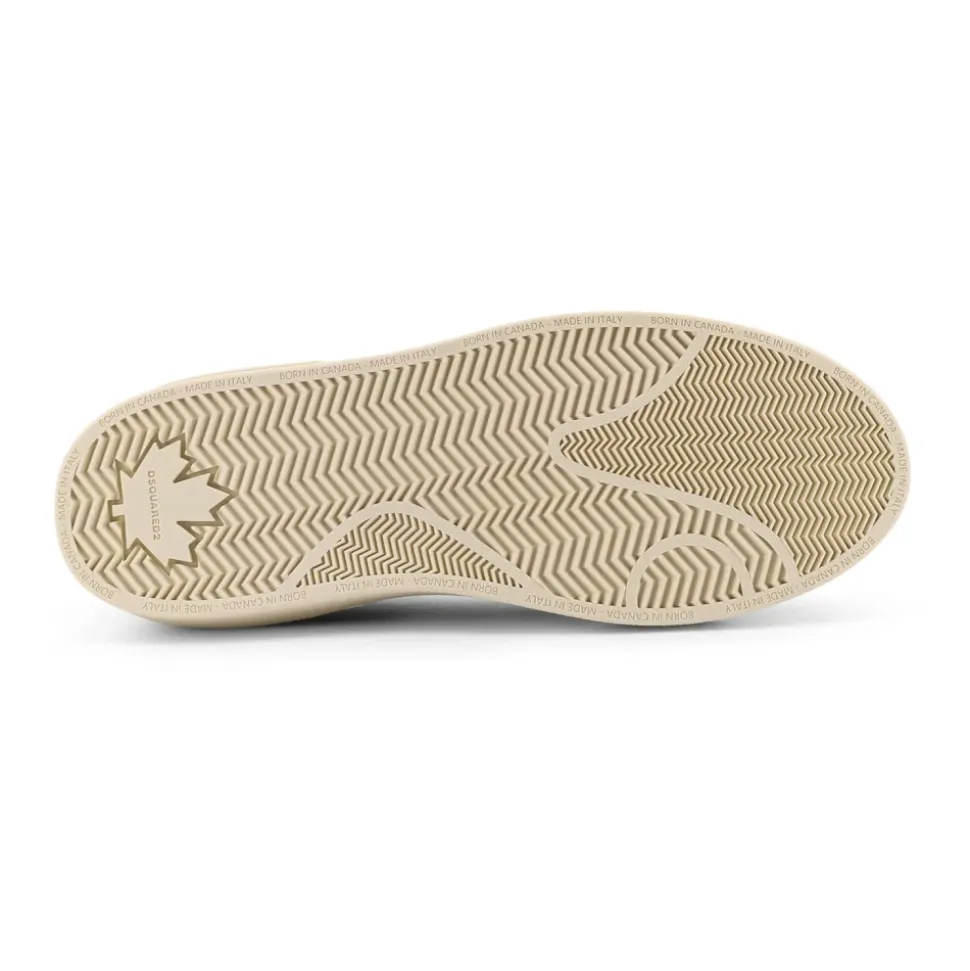 Sneakers in pelle italiana con logo