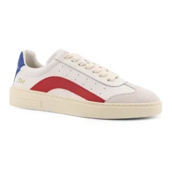 Sneakers in pelle italiana con logo