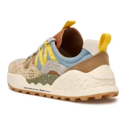 Sneakers in suede e tessuto tecnico WASHI MAN