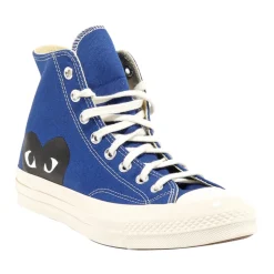 Sneakers in Tela con Stampa Laterale