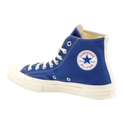 Sneakers in Tela con Stampa Laterale