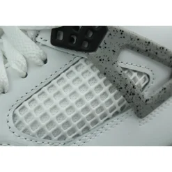 Sneakers retrò in cemento bianco classico