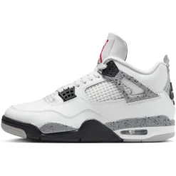 Sneakers retrò in cemento bianco classico