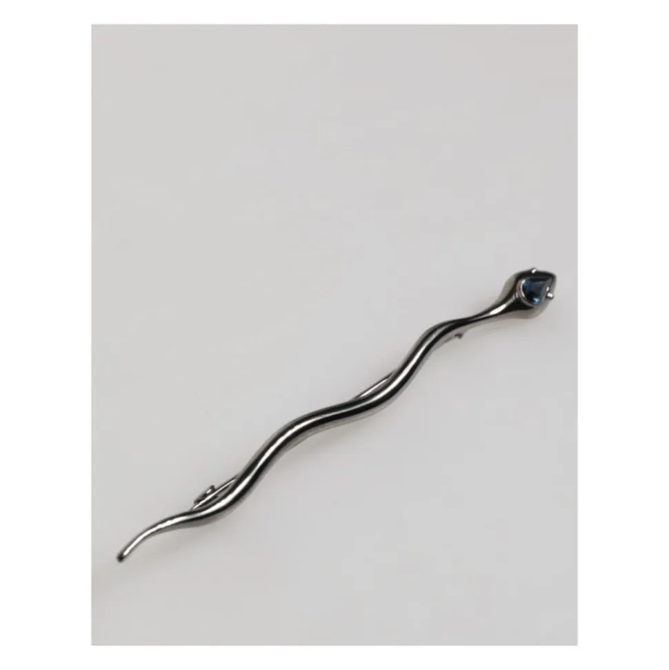 Spilla Serpente in Cristallo