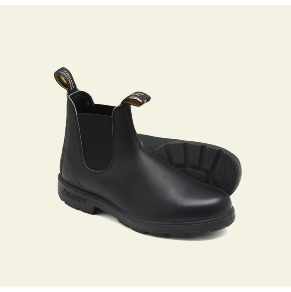 Stivaletti Chelsea Classici in Pelle Nera