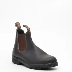 Stivaletti Classici Marroni in Pelle