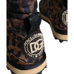Stivaletti Leopardati Imbottiti Scarpe