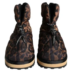 Stivaletti Leopardati Imbottiti Scarpe