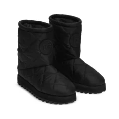 Stivaletto Caviglia Imbottito Nero