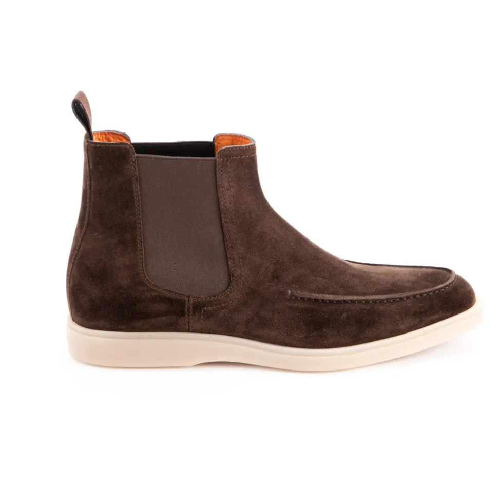Stivaletto in camoscio