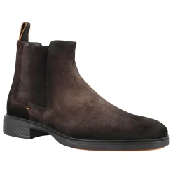 Stivaletto in Camoscio Marrone Scuro