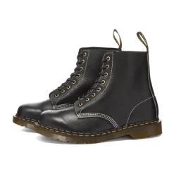 Stivali in Pelle Nera Made In England
