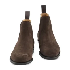 Stivali in Seta e Nylon Marrone