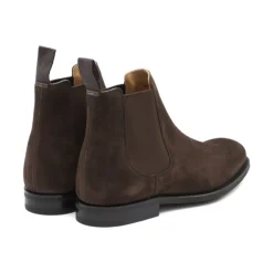Stivali in Seta e Nylon Marrone