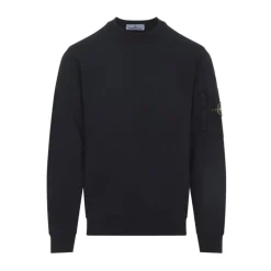 Stone Island Sweaters Blue