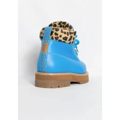 Strada Low Cheetah Boots