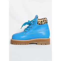 Strada Low Cheetah Boots