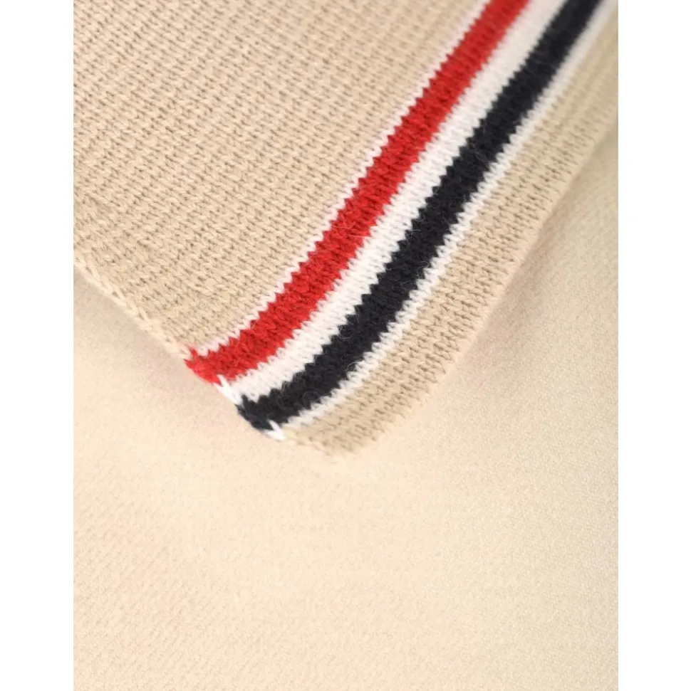 Stripe Cotton Flannel Oversized Shirt