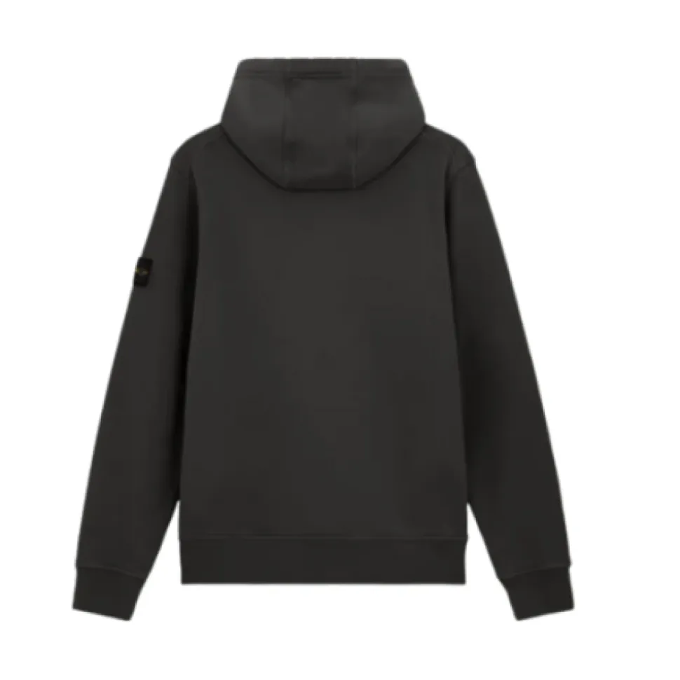Sudadera con capucha de algodón y bolsillo delantero