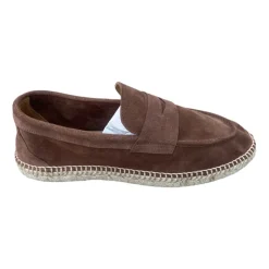 Suede Penny Espadrilles