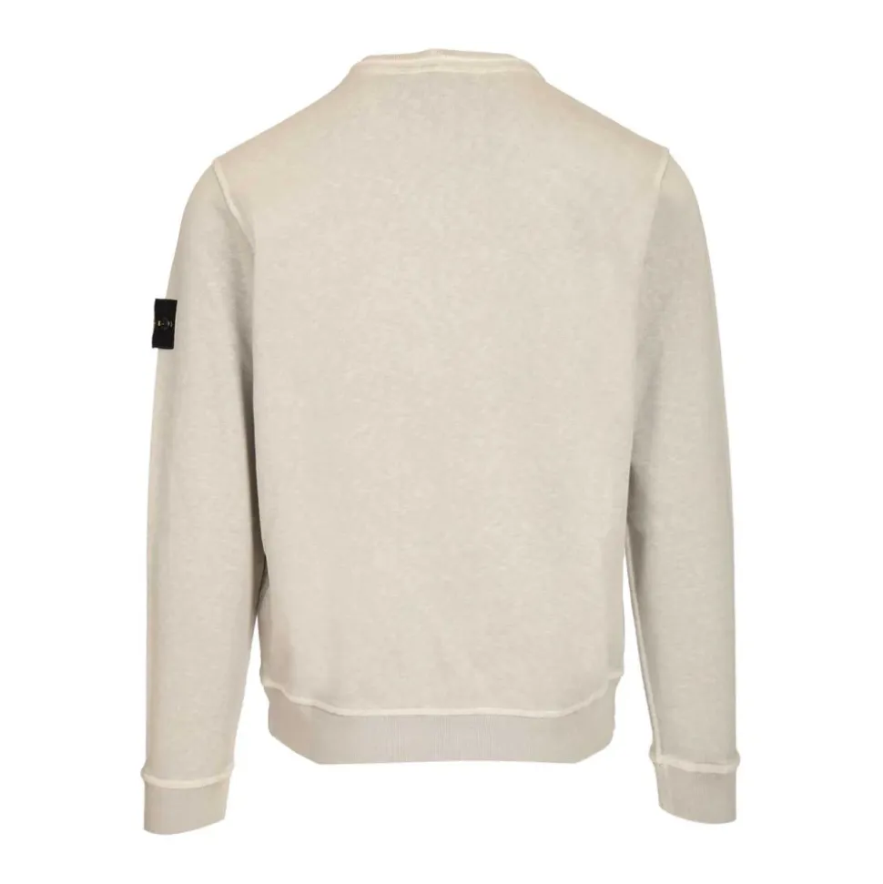 sweatshirt in malfilé cotton
