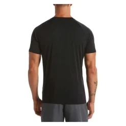 Swim T-Shirt Short Sleeve Hydrogu NESSA586 Tessuto Tecnico Nero Uomo