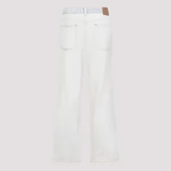 Third Cut Wide Jeans