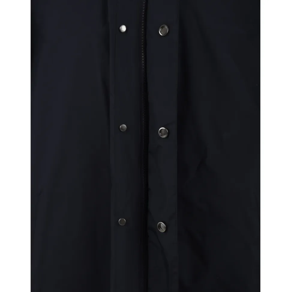 Trench Blu Pieghevole