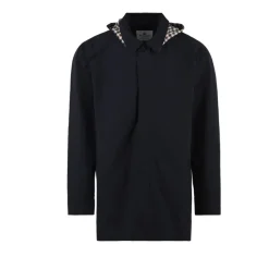 Trench Blu Pieghevole