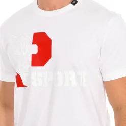 T-shirt a Manica Corta con Stampa del Marchio