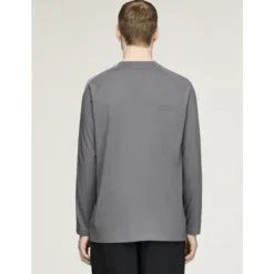 T-shirt Girocollo Oversize a Righe Sfumate