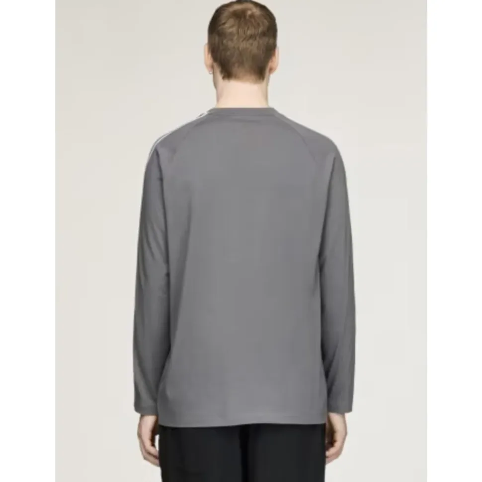 T-shirt Girocollo Oversize a Righe Sfumate