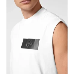 T-shirt Girocollo Senza Maniche