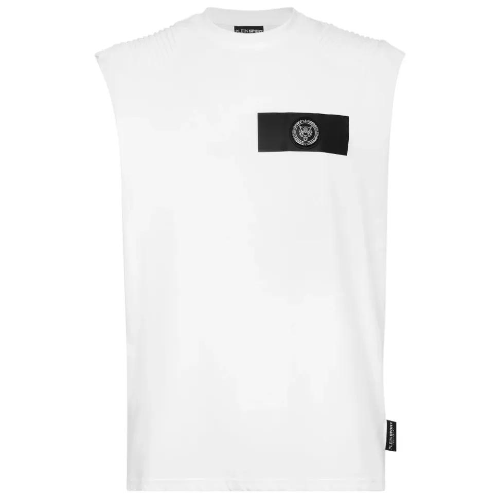 T-shirt Girocollo Senza Maniche