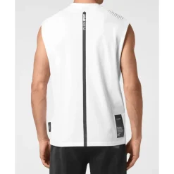 T-shirt Girocollo Senza Maniche
