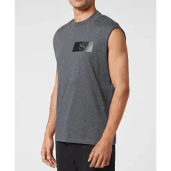 T-Shirt Girocollo Senza Maniche