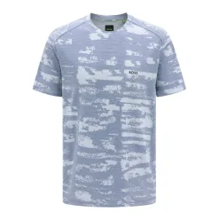 T-shirt in cotone jersey con stampa all-over