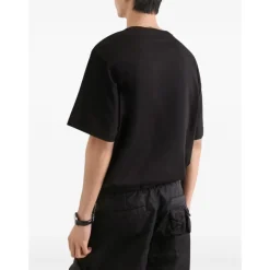 T-shirt in jersey con patch