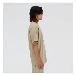 T-shirt New Balance in cotone con logo ricamato