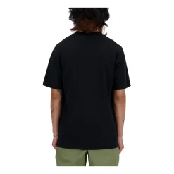 T-shirt New Balance in cotone con logo ricamato