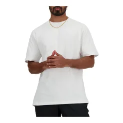 T-shirt New Balance in cotone con logo ricamato