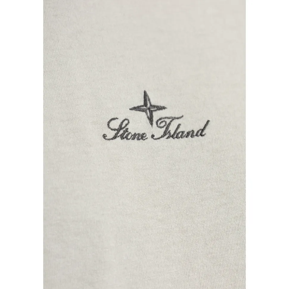 T-Shirt Con Logo Ricamato