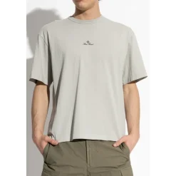 T-Shirt Con Logo Ricamato