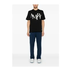 T-shirt con Logo Scaglionato