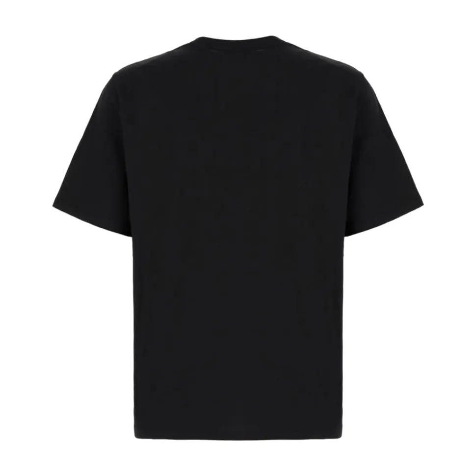 T-shirt con Logo Scaglionato