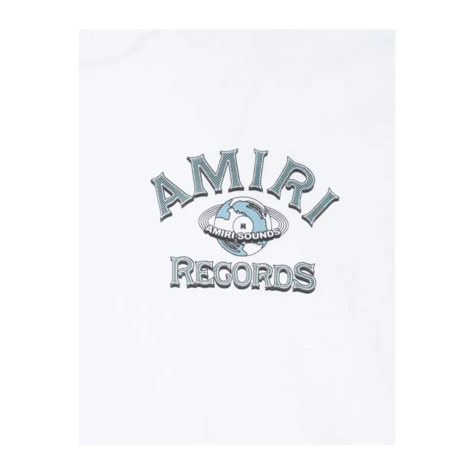 T-shirt con Stampa Global Records