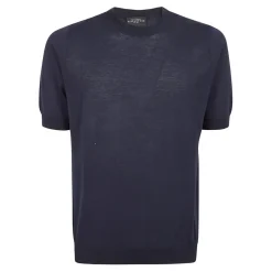 T-Shirt Girocollo Blu Navy