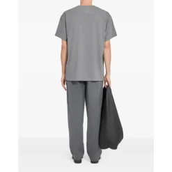 T-shirt in Cotone con Numeri