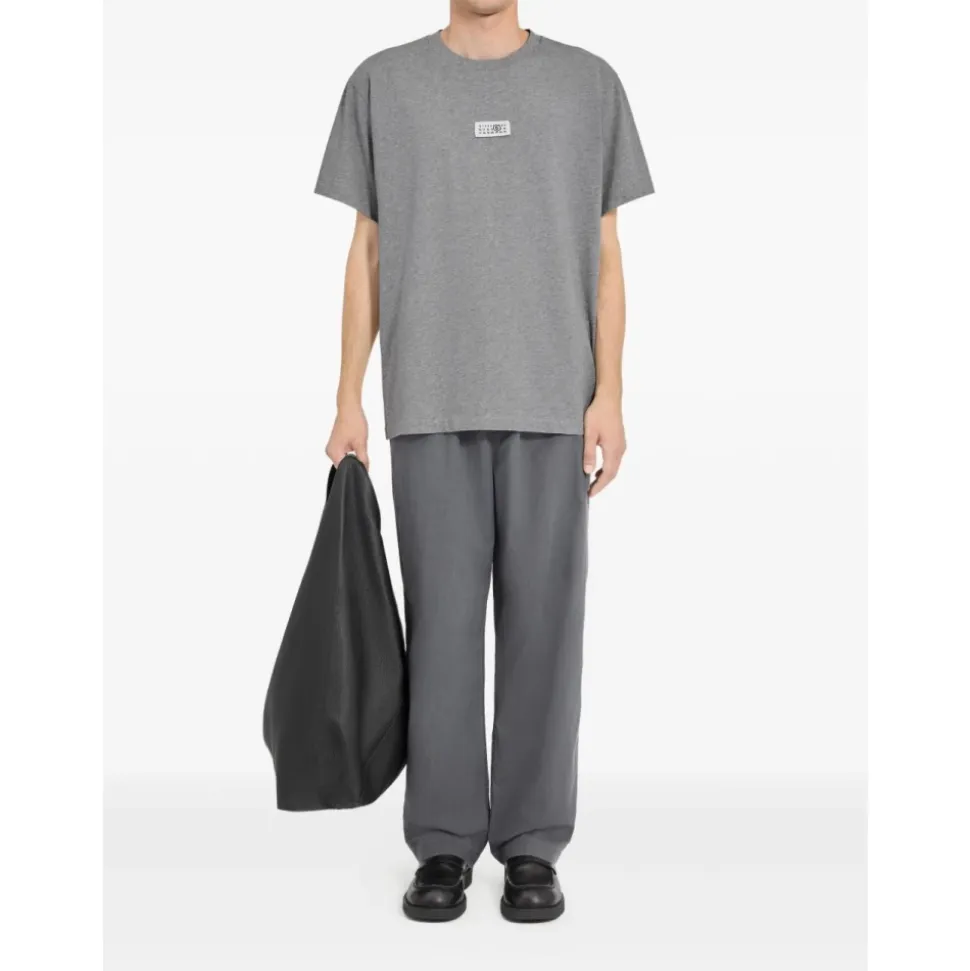 T-shirt in Cotone con Numeri